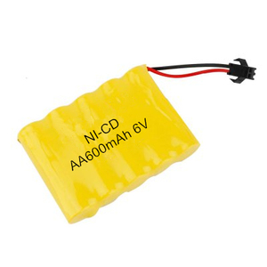 Customize Ni-Cd <strong>Battery</strong> Pack <strong>6V</strong> AA600mAh for Emergency Light - Product Image 1