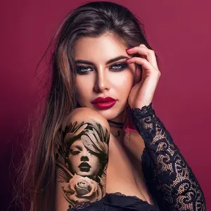 2019 neue Designs Temporäre Aufkleber Charming Tattoo Für Frauen