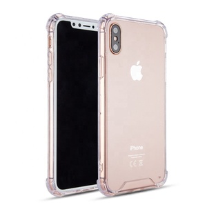 Coussin d'air Antichoc Pour <span class=keywords><strong>iPhone</strong></span> X Étui En Acrylique Transparent, Housse de protection Pour Étui <span class=keywords><strong>iPhone</strong></span> <span class=keywords><strong>10</strong></span> - Product Image 1