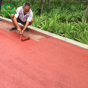 Revêtement coloré pour piste de course sportive, asphalte coloré, mélange à froid, asphalte coloré - Product Image 4