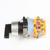 Vente chaude LA133 660V 10A Interrupteur à bouton-poussoir 22mm 3 positions avec interrupteur à bouton-poussoir de Type rotatif No Nc