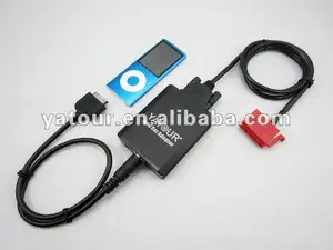 auto-adapter voor ipod/iphone voor mercedes