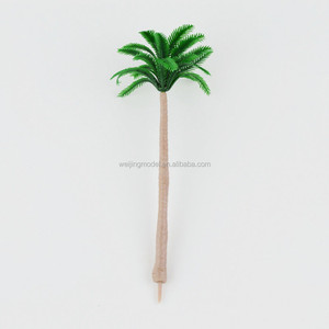 Arbres de palmier modèle européen, arbres de parc, HO ou <span class=keywords><strong>OO</strong></span>, scène de jardin, 9cm - Product Image 6