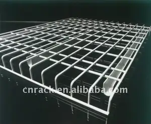 Ausgestelltes draht mesh decking galvanisierung für palette rack