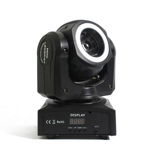 Trang Trí Sân Khấu Đèn Vũ Trường <span class=keywords><strong>LED</strong></span> Mini 60W Rgbw Di Chuyển Đầu Chùm Dải Ánh Sáng - Product Image 5