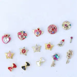 Sailor Moon Series 3D alloy metal nail art accessory accessory decoration