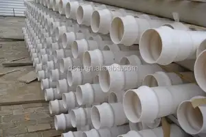 8 дюймов слив/воды/сточных вод ПВХ труба Сделано в Китае