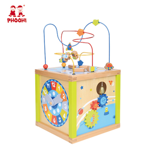 Jouet en bois activité d'apprentissage <span class=keywords><strong>cube</strong></span> Forme de tri <span class=keywords><strong>cube</strong></span> En Bois <span class=keywords><strong>boulier</strong></span> apprentissage jouets - Product Image 2