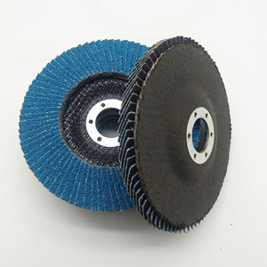 Rueda de disco de aleta de disco de nitidez 4 disco de aleta de 1/2 pulgadas muela de lijado para pulir acero inoxidable - Product Image 3