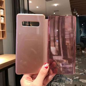 Ốp Trang Điểm Trong Mờ Đa Năng, Ốp Đứng Thông Minh Có Gương Cửa Sổ Trong Suốt Cho Samsung S8/S9/S10/Note 8 9 10/M10/M20 - Product Image 5