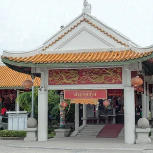 Desain atap gerbang utama ubin atap rumah Cina gaya Asia