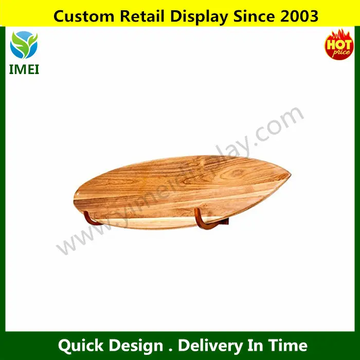 Décoratif cd mur présentoir en bois planche de surf mural rack planche de surf pour longues planches