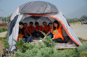 Modificado para requisitos particulares grande inflable camping carpa inflada - Product Image 5