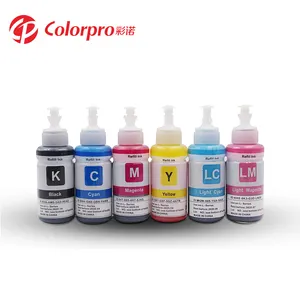 Colorpro T774 פיגמנט דיו T664 צבע מילוי דיו תואם עבור L210 L110 L130 L230 מדפסת דיו