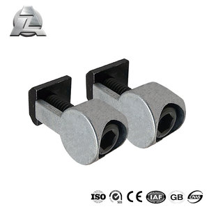 ZJD-2038 d'extrusion de profil de fente en T en aluminium en gros accessoires de connecteur de fixation d'ancrage standard - Product Image 5