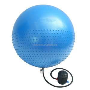 Balle de yoga anti-éclatement, balle suisse robuste pour l'équilibre, la stabilité, la grossesse et la physiothérapie - Product Image 4