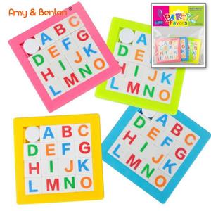 OEM educativo plastica scorrevole bambini Puzzle giochi Jigsaw Puzzle alfabeto <span class=keywords><strong>inglese</strong></span> Puzzle scorrevole - Product Image 1