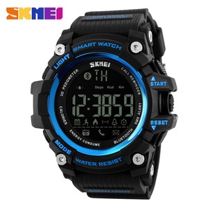 Top de Lujo Skmei Marca de Calorías Rastreador ios <span class=keywords><strong>Android</strong></span> Reloj Mujeres de Los Hombres Podómetro Inteligente Reloj Bluetooth - Product Image 6