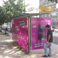 Promotion : Boîte à lumière rectangulaire durable Duratran avec cadre en aluminium, tissu écologique, LED à économie d'énergie, haute luminosité, étanche pour