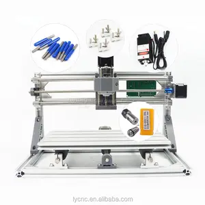 Demonte cnc lazer makinesi 3018 ile 500 mw lazer kafası