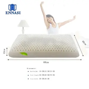 Venta directa de fábrica, cómoda <span class=keywords><strong>almohada</strong></span> de espuma de látex, <span class=keywords><strong>almohada</strong></span> de cama ortopédica tamaño King ergonómica para dormir - Product Image 2