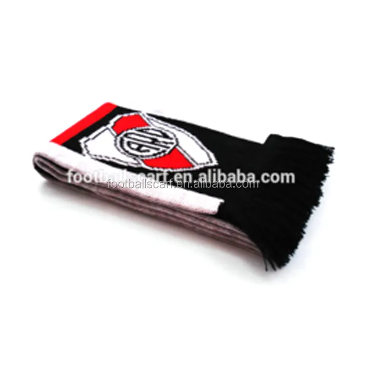 Cheap製品販売する正規密度アクリルサッカースカーフサッカースカーフ
