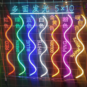 100 m/roll Red Led neon ánh sáng, RED NEON FLEX 12 V, duy nhất phía phát ra - Product Image 2