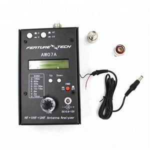 AW07A HF/VHF/UHF 160M Impedance SWR <strong>Antenna</strong> <strong>Analyzer</strong> for Ham Radio Hobbists DIY Walkie Talkie Two Way Radios - Product Image 1