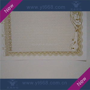 Poster Olografico con Stampa di Sicurezza Fluorescente, Filigrana su Carta Pregiata, Stampa Offset e Laminazione con <span class=keywords><strong>Film</strong></span> - Product Image 6