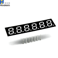 Afficheur LED à sept segments à 6 chiffres de 0,3 pouce Kem-3061-AW blanc FND