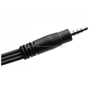 Original Xiaomi AV Cable de 3.5mm a RCA AV Audio Video Cable 1.5 m Negro para Xiaomi mi TV Box 3 - Product Image 3