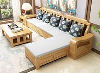 Offre Spéciale salon canapés de style chinois lit canapé en bois