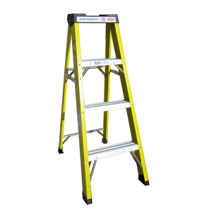 Alta resistencia sola cara 3 pasos fibra Aldi escalera - Product Image 2