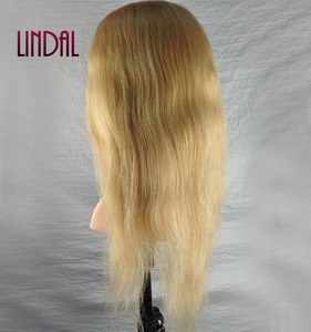 Tête d'entraînement en silicone souple et réaliste LINDAL pour coiffeur, modèle d'épaule, pour la formation en coiffure naturelle - Product Image 5