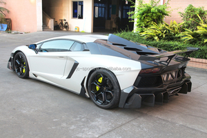 4 unids/set Aventador del OEM del motor cubierta Trims para Lamborghini Aventador LP700-4 Roadster Convertible puertas estilo - Product Image 2