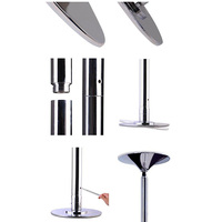 Barre de pole dance portable HM Fitness 45 mm