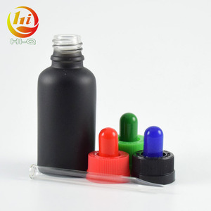Botella <span class=keywords><strong>de</strong></span> vidrio con gotero, botella <span class=keywords><strong>de</strong></span> vidrio <span class=keywords><strong>de</strong></span> 30 <span class=keywords><strong>ml</strong></span>, color negro esmerilado - Product Image 3