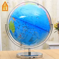 Globo de plástico de 32cm, globo de plástico grande del mundo de PVC