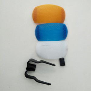 Bộ Khuếch Tán Đèn <span class=keywords><strong>Flash</strong></span> 3 Màu Cho Canon, Dành Cho Máy Ảnh DSLR DSLR Pentax Kodak Của Nikon - Product Image 5