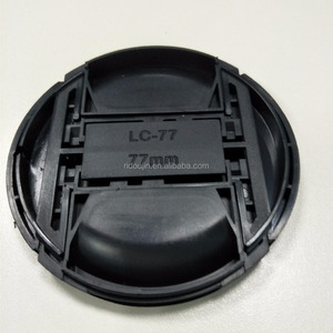スナップオンセンターピンチ77mmDSLRカメラレンズキャップすべての<span class=keywords><strong>DSLR</strong></span>にユニバーサル - Product Image 3