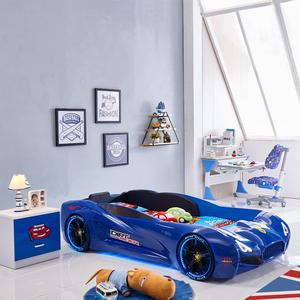 Best quality blue racing car beds for sale