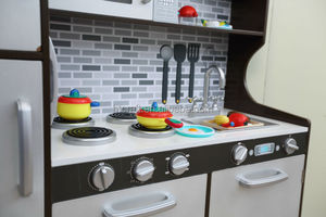 Jouets en bois de <span class=keywords><strong>simulation</strong></span> avec logo personnalisé, kit de <span class=keywords><strong>cuisine</strong></span> pour enfants, grand jouet éducatif de <span class=keywords><strong>simulation</strong></span>, jouet de <span class=keywords><strong>cuisine</strong></span> en bois pour enfants - Product Image 4