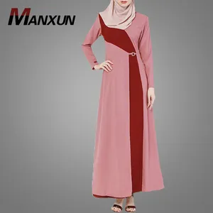 Mode Front Moslim Jurk Abaya In Dubai Islamitische Kleding Voor Vrouwen Moslim Abaya Jilbab Gewaad Comfortabele Nieuwe Abaya Ontwerpen