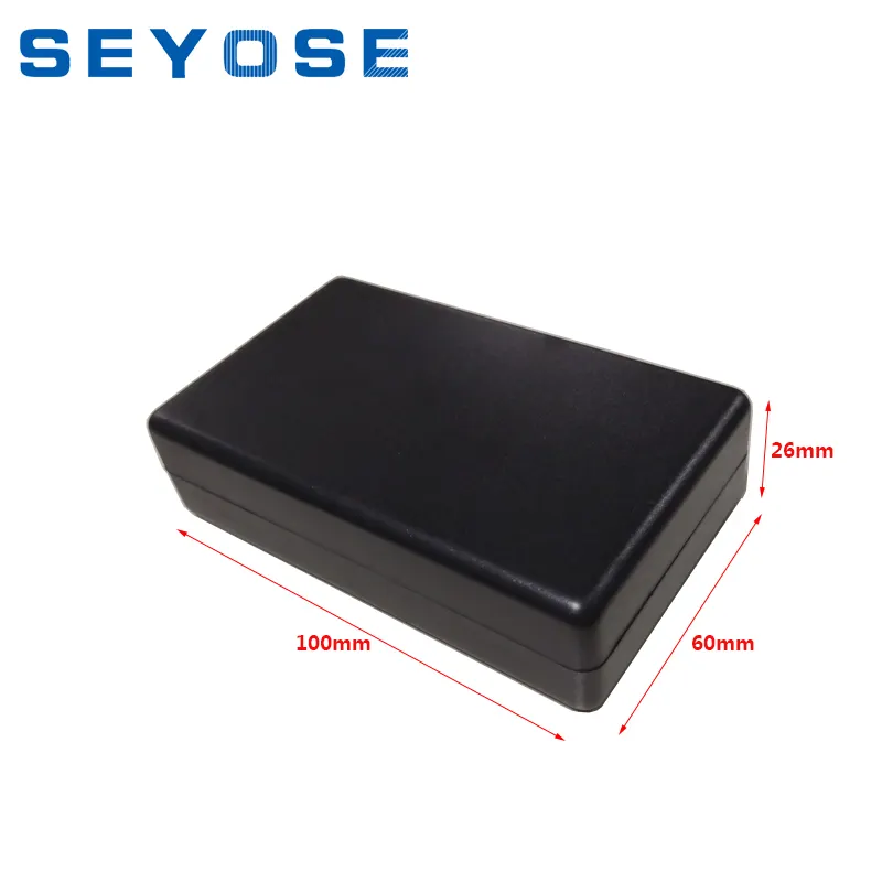 SYS-205 พลาสติก enclosure สำหรับโครงการอิเล็กทรอนิกส์ abs ลวดกล่องขนาดเล็ก ABS PCB board control switch 100x60x26 มม.