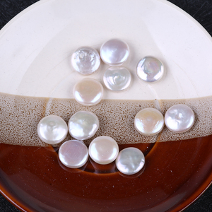 <span class=keywords><strong>Perles</strong></span> <span class=keywords><strong>d</strong></span>'<span class=keywords><strong>eau</strong></span> douce de forme ronde de couleur naturelle de 12-13 mm pour bijoux - Product Image 2