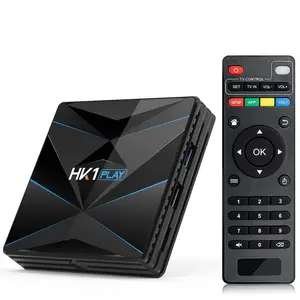 Boîtier tv HK1 PLAY S90X2, Android 9.0, Quad Core, 4 go + 32 go/4 go + 64b, décodeur connecté 4K avec affichage numérique