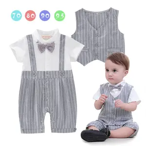 Baby Clothing Boys 2 Pieces Sets Vest Newborn Romper From China