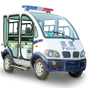 Véhicule de transport touristique à 4 places, 28 km/h, 4 roues, voiture de <span class=keywords><strong>patrouille</strong></span> électrique de sécurité - Product Image 1