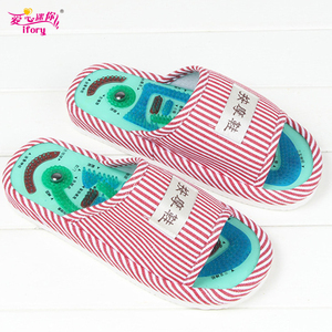 Pantoufles de massage pour les pieds, tissu chinois, facilite la circulation du sang, qualité supérieure - Product Image 2