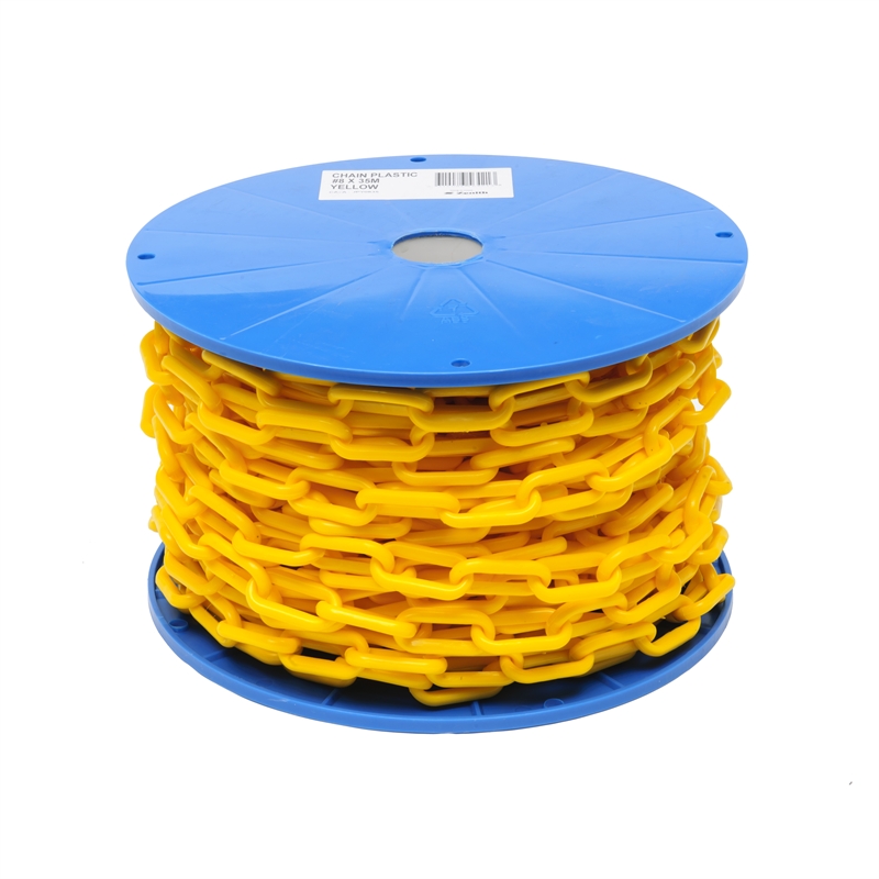 Китайская цветная дорожная безопасная пластиковая цепь с покрытием